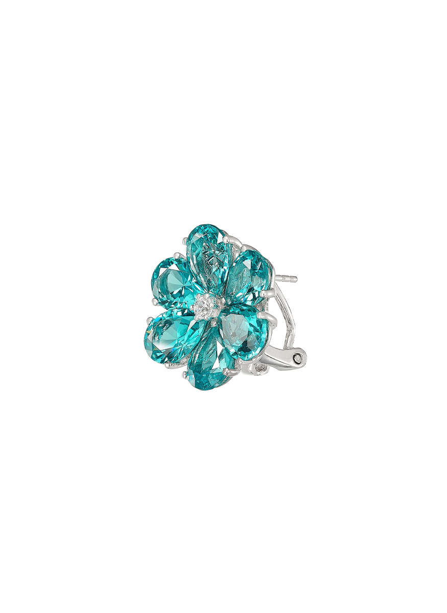 Paraiba Marguerite Daisy Earrings