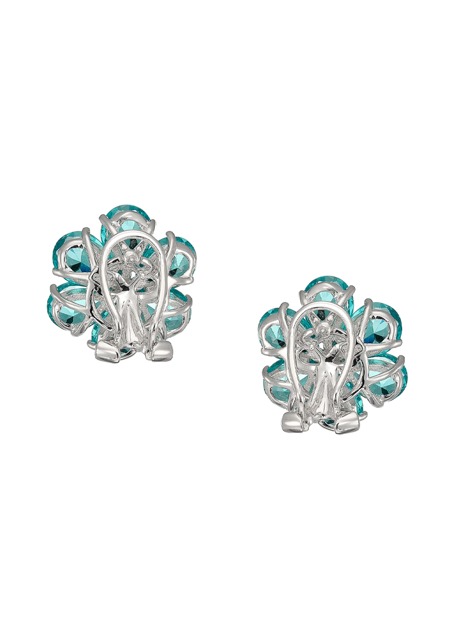 Paraiba Marguerite Daisy Earrings - Anabela Chan