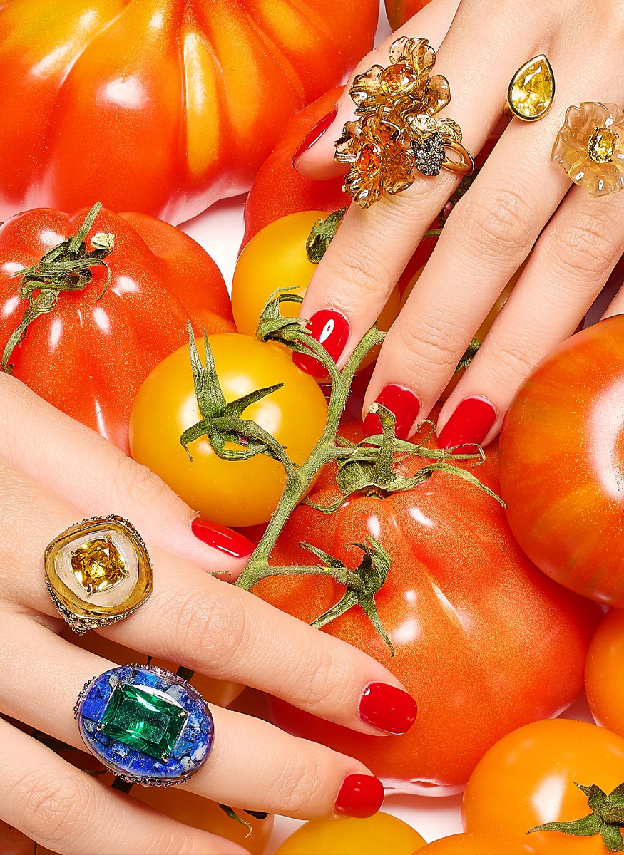 Autumn Sugarloaf Ring