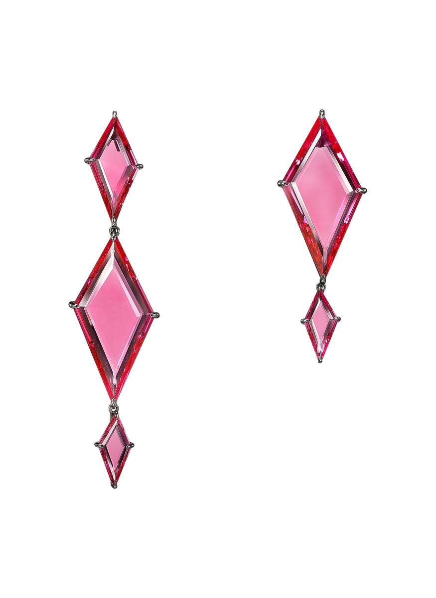 Ruby Trinity's Shatter Earrings