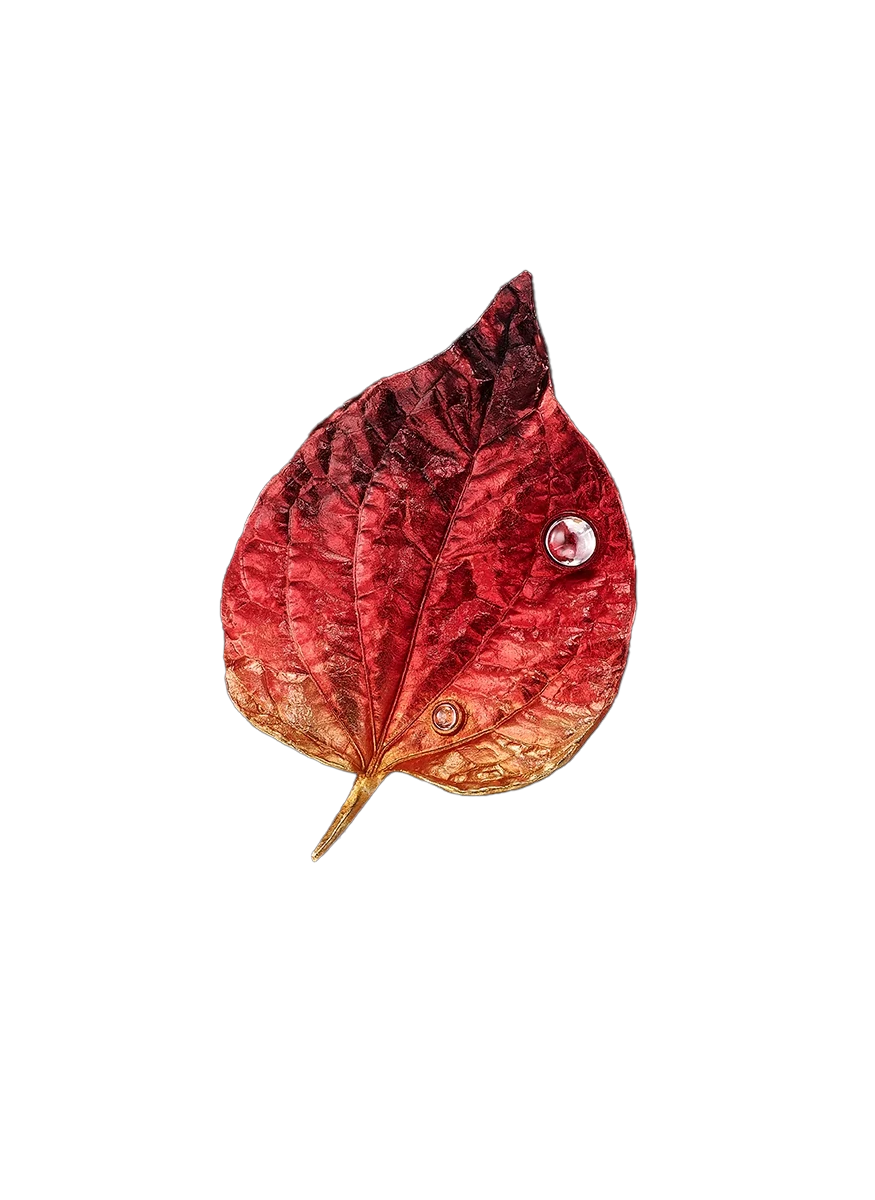 Autumn Leaf Brooch - Anabela Chan