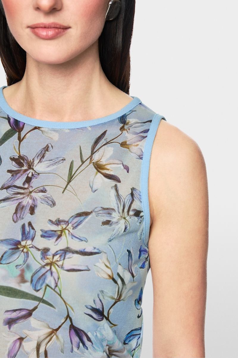Tulle Print Cardigan Set - Marc Cain