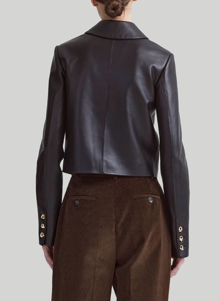 Astley Leather Jacket - Altuzarra