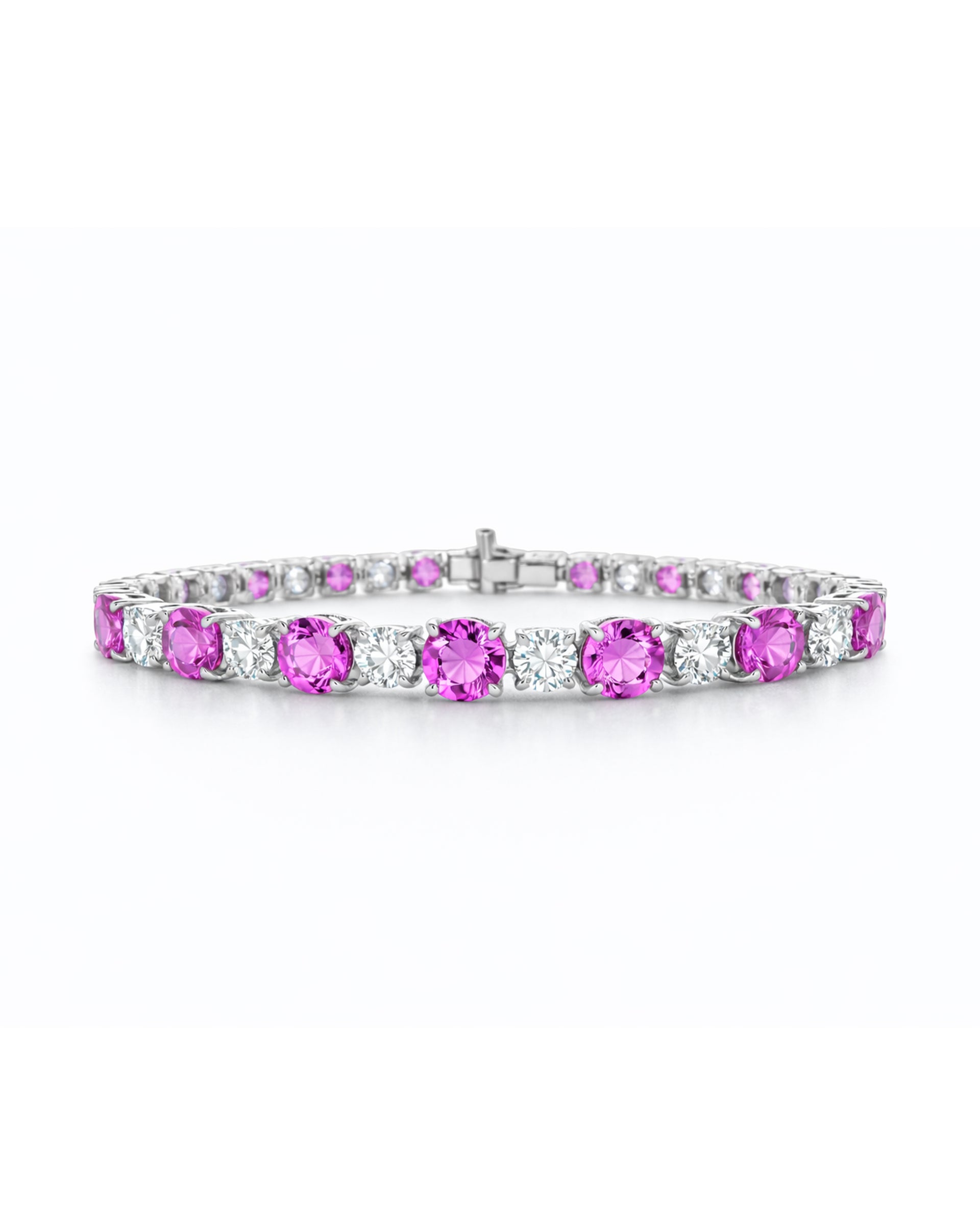 Pink Sapphire Bracelet