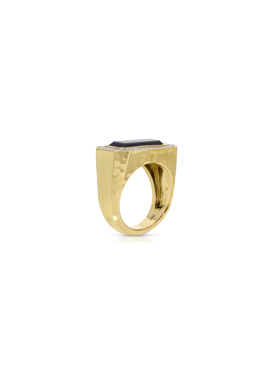 Ambition Ring, Green Tourmaline