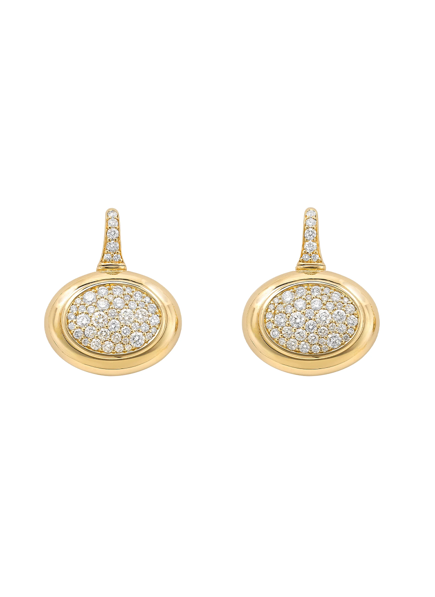 Arena Earrings, Diamond
