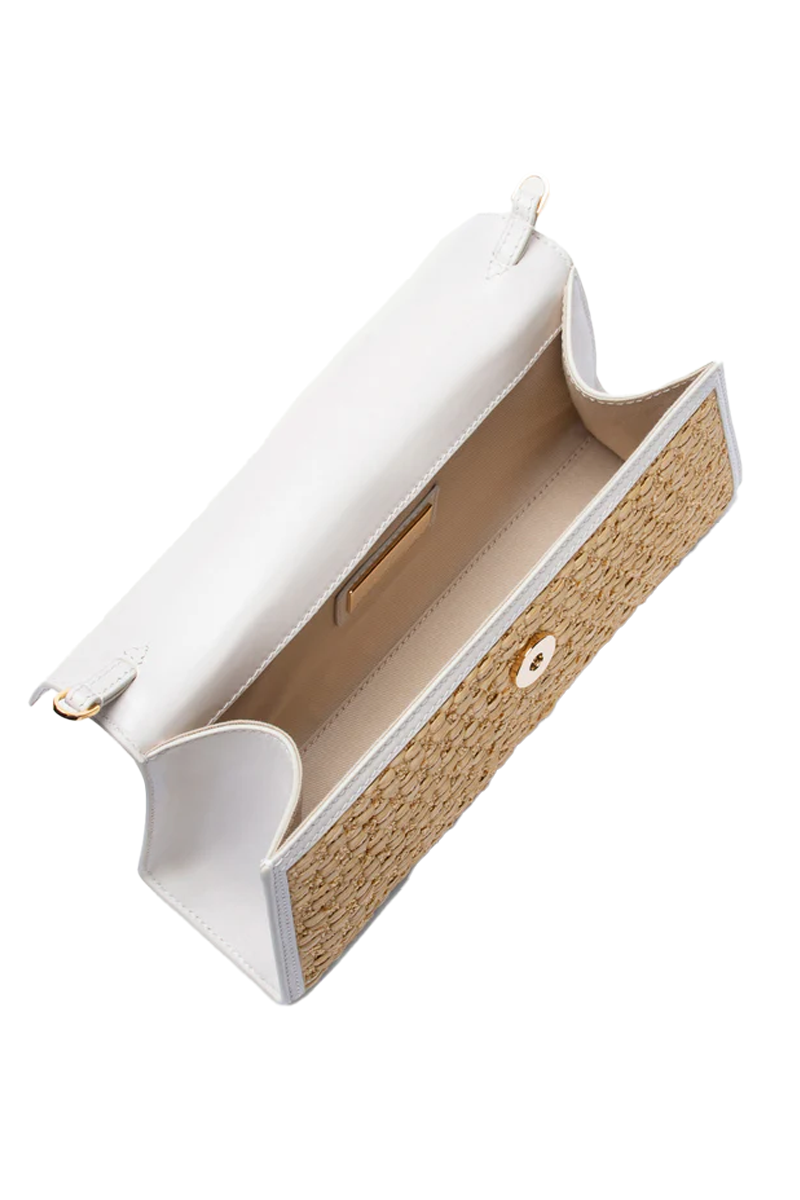 The Petit Wave Raffia Bag - Elie Saab