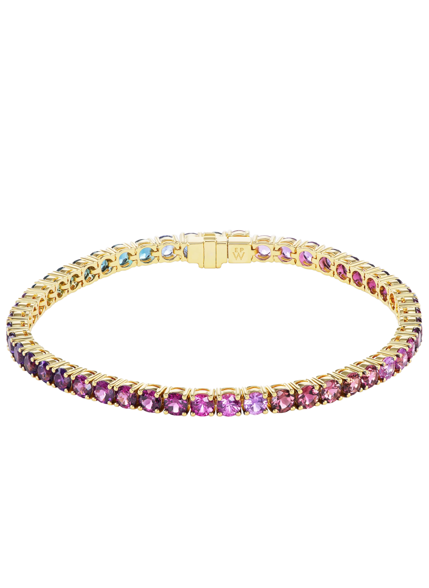 Multicolor Tennis Bracelet