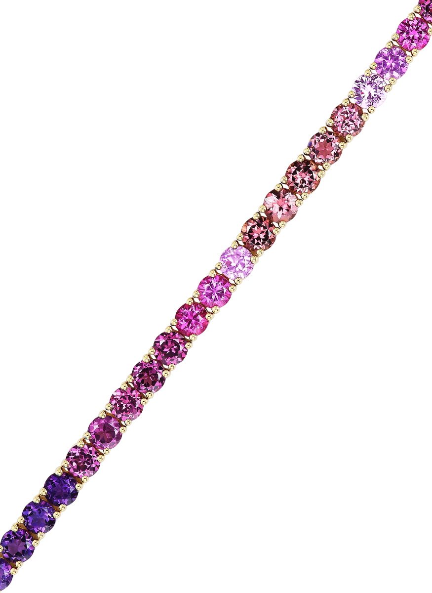 Multicolor Tennis Bracelet - Emily P. Wheeler