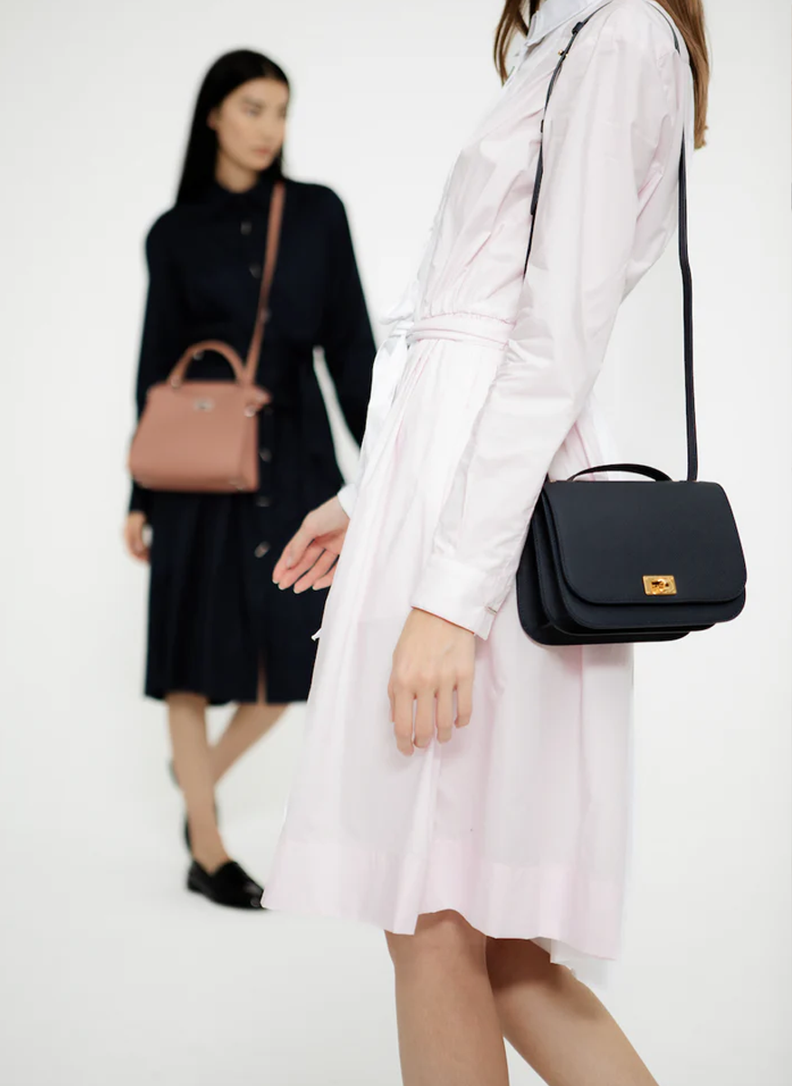 Elysee Crossbody and Shoulder Bag in Eclipse - Michino Paris
