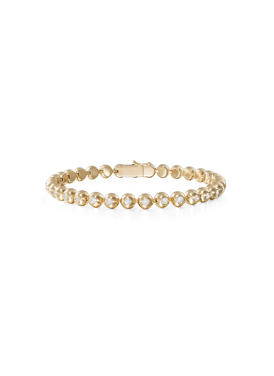 Audrey Bracelet, Small, Gold