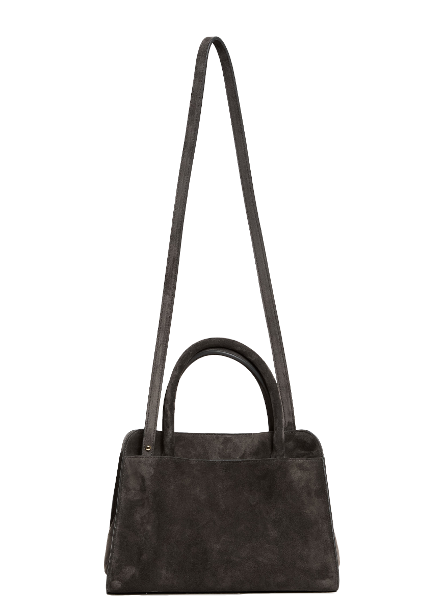 Suede Medium Handbag - Fabiana Filippi