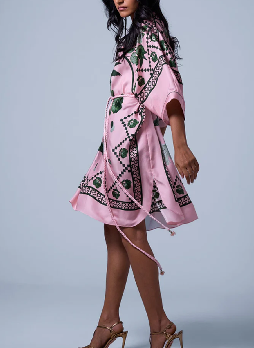 Scarf Silk Dress - Verandah