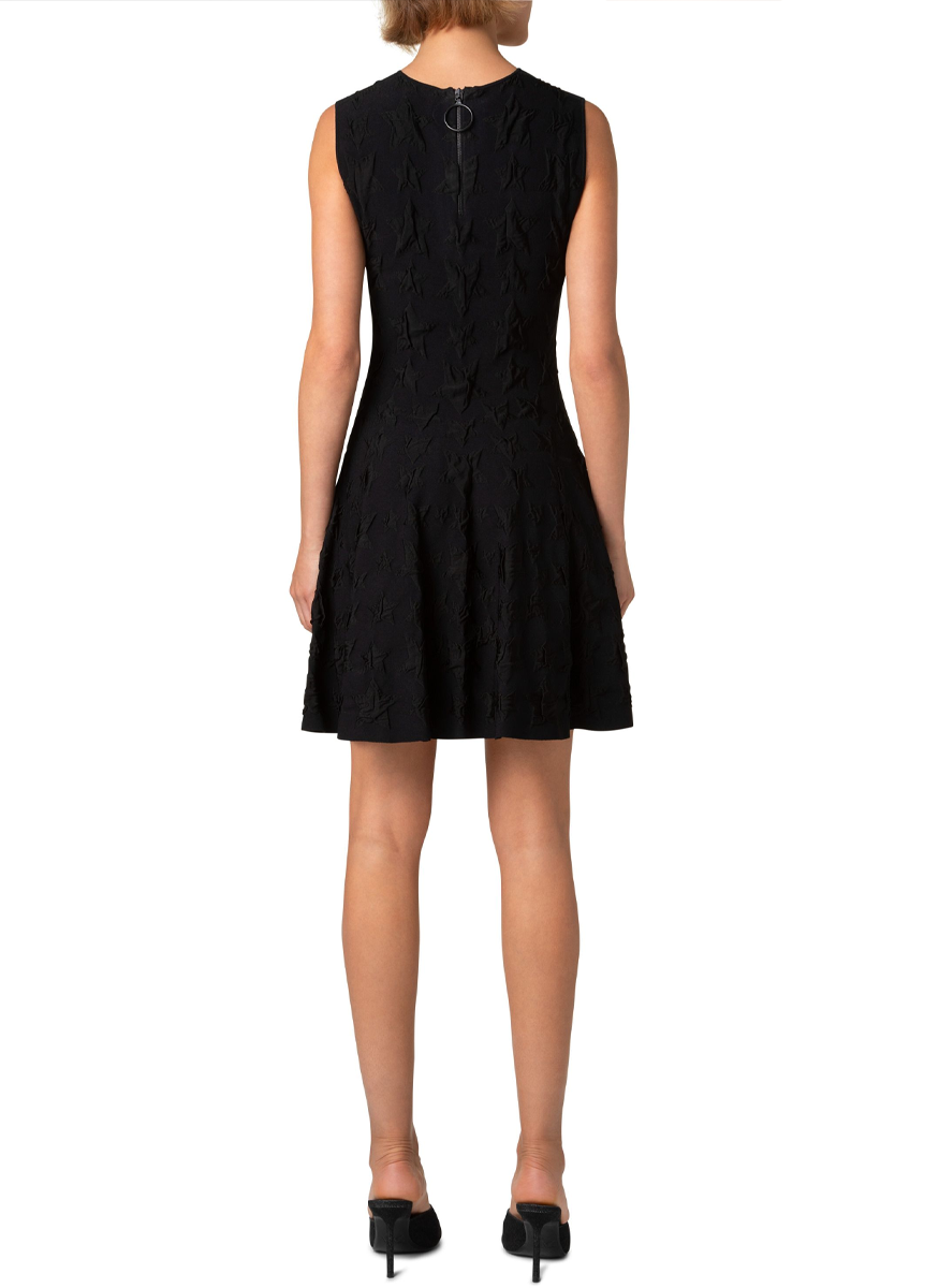 3D Star Jacquard Knit Dress - Akris Punto