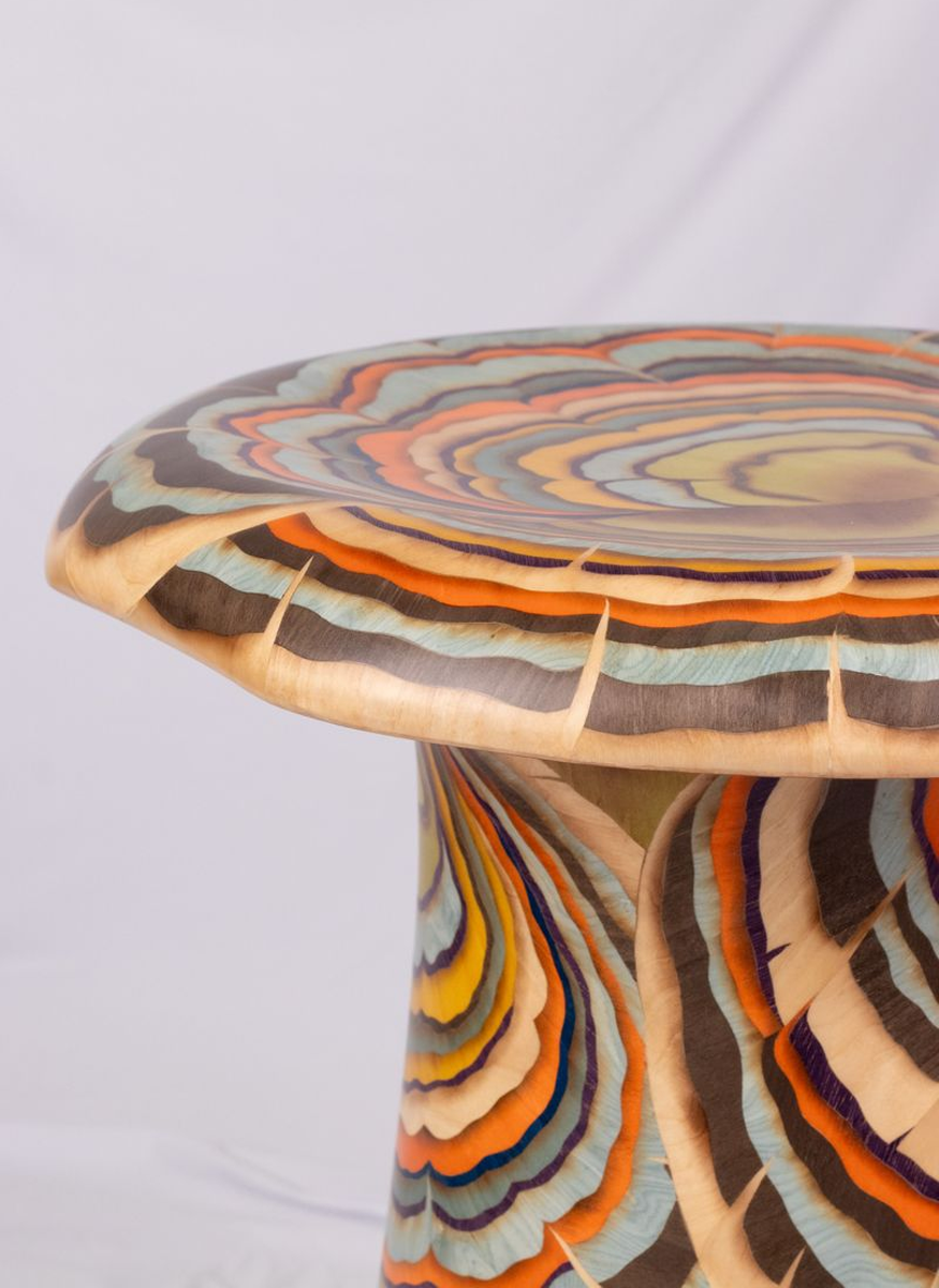 Multicolor Mushroom Stool