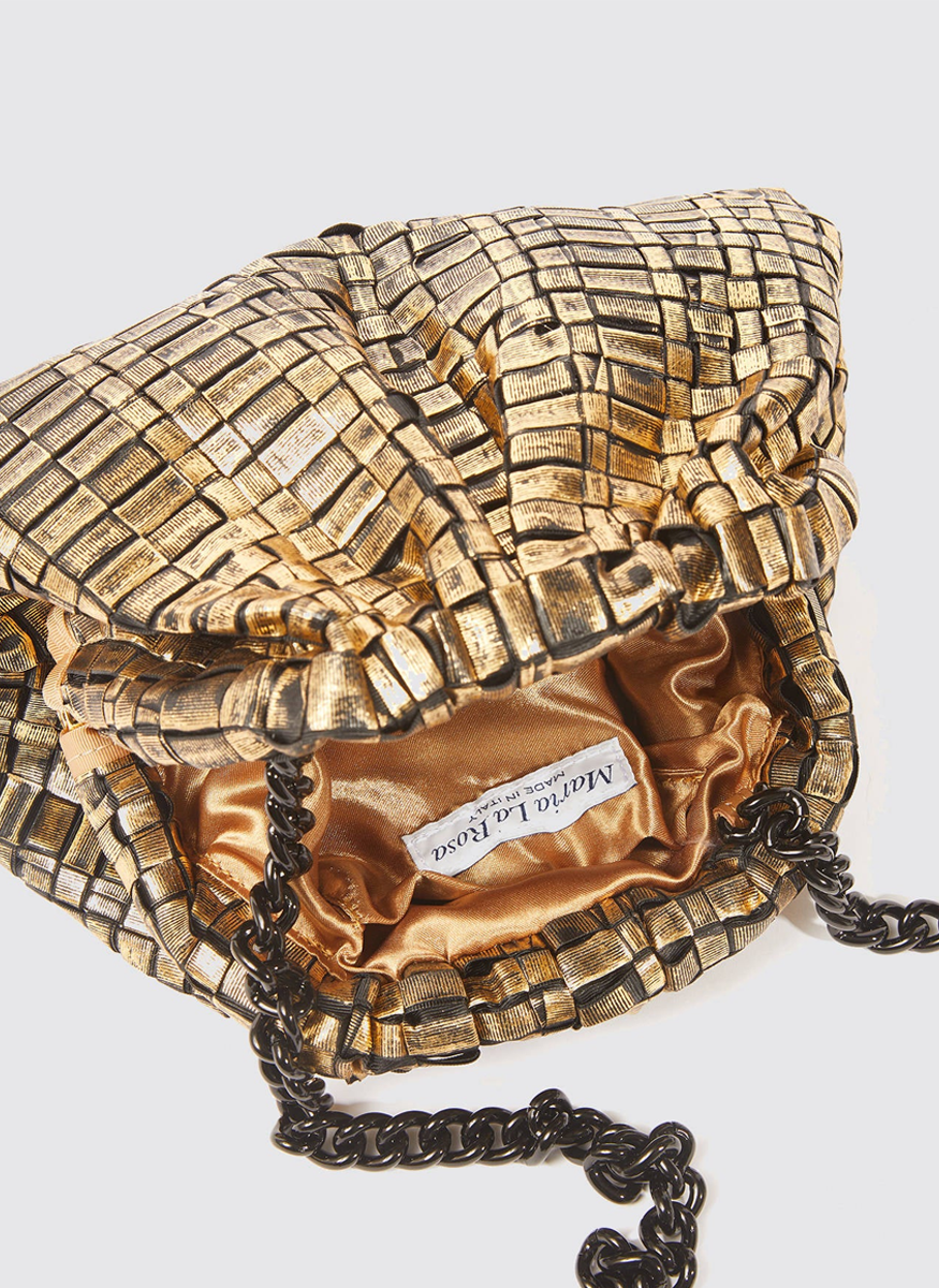 Mini Game Laminated in Gold - Maria La Rosa