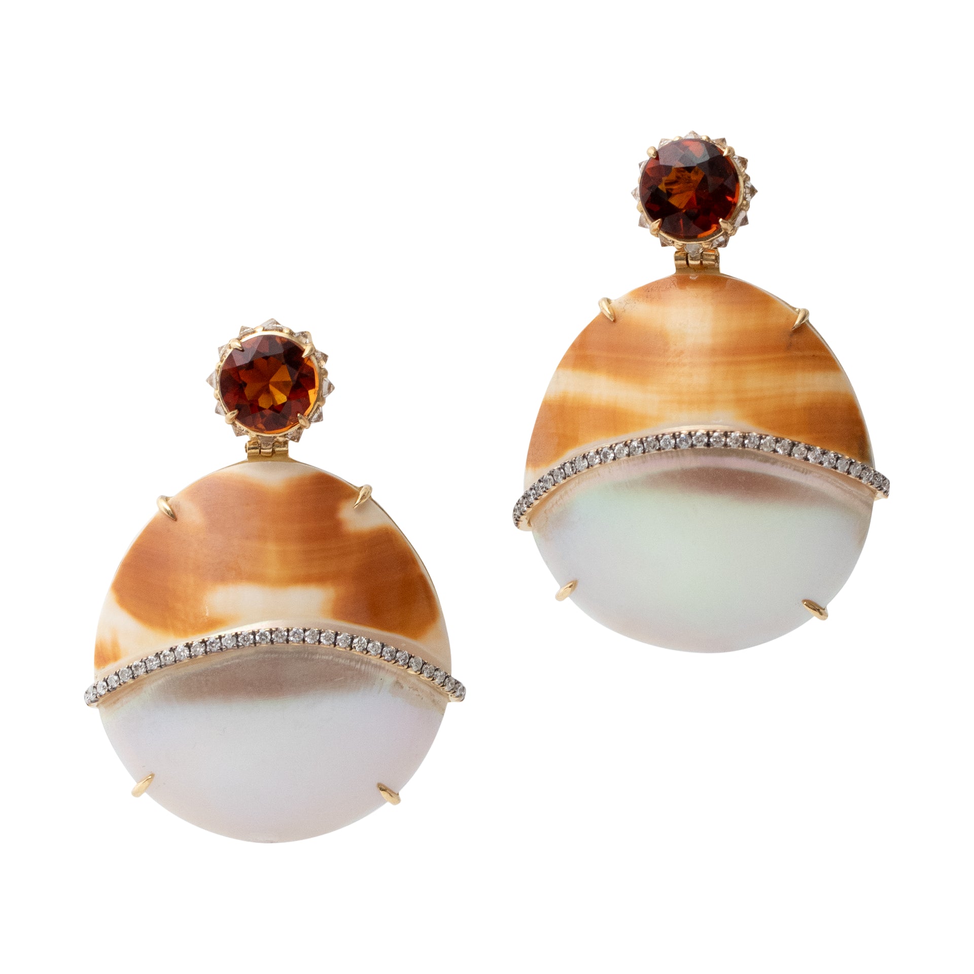 Nautilus Shell Earrings