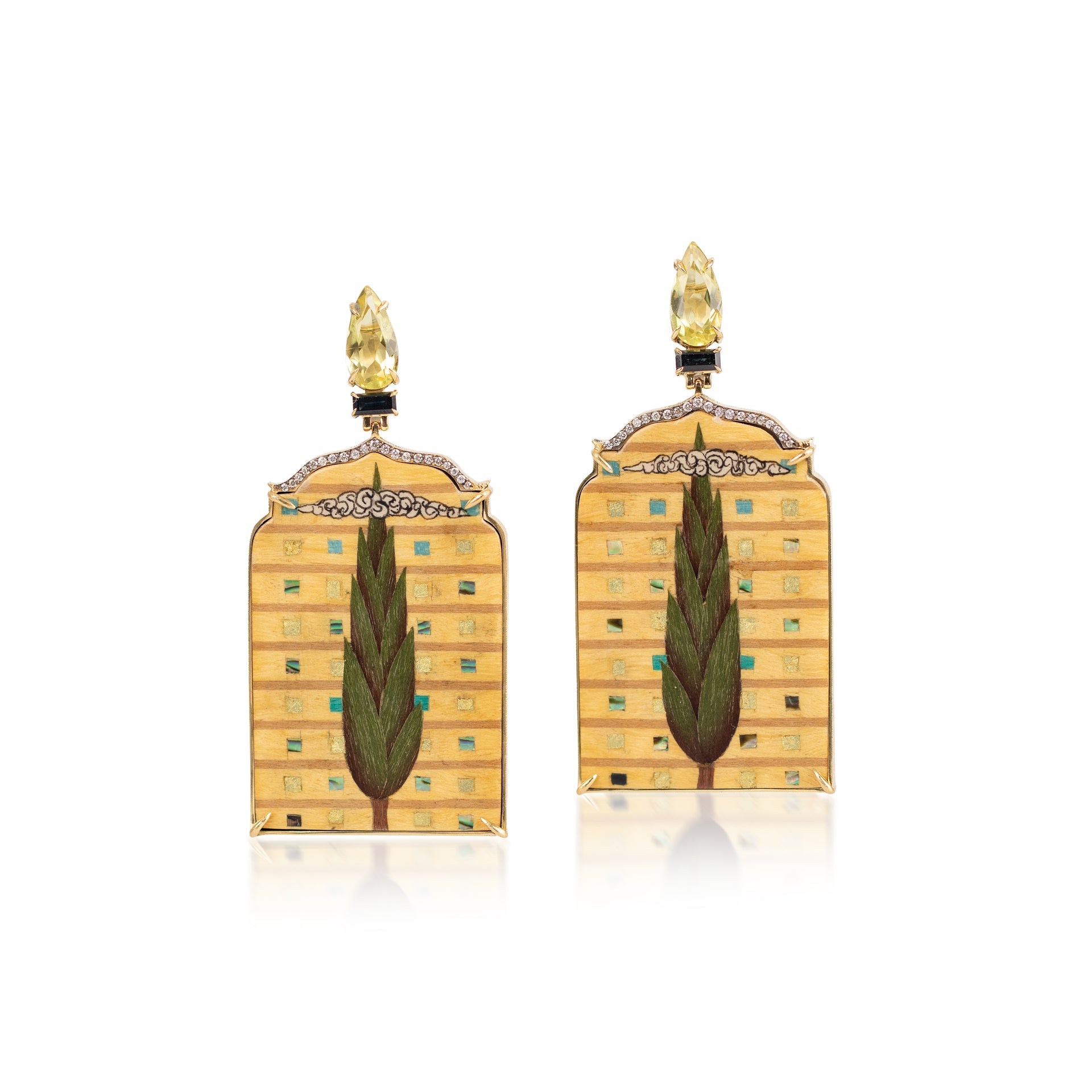 Pine Tree Earrings