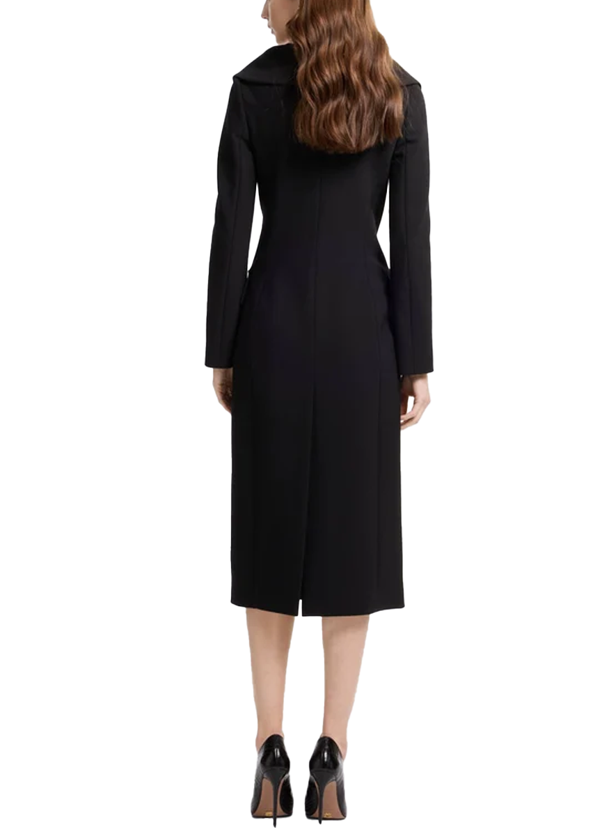 Embellished Crepe Wool Coat - Elie Saab
