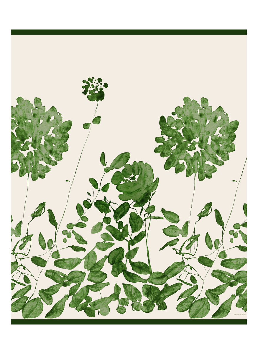 Ortensia Cashmere Printed Scarf