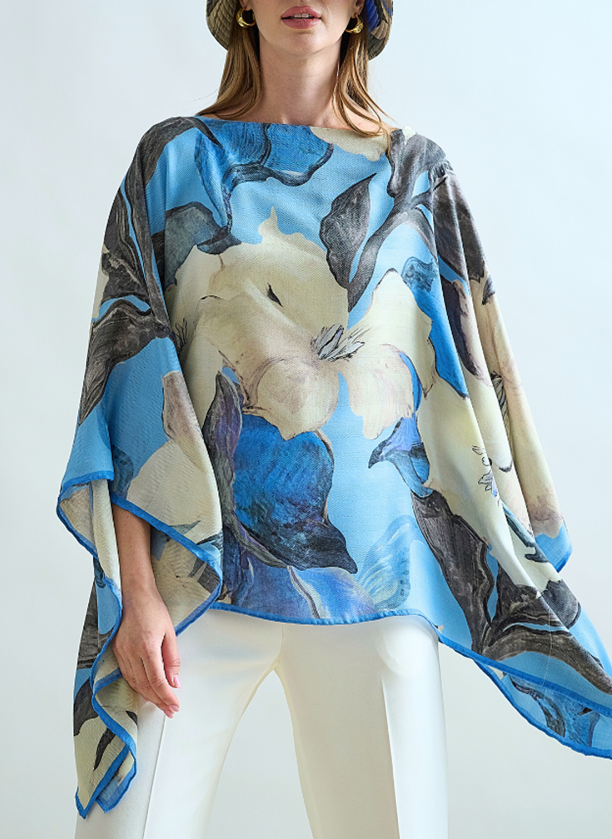 Bergamo Cashmere Poncho