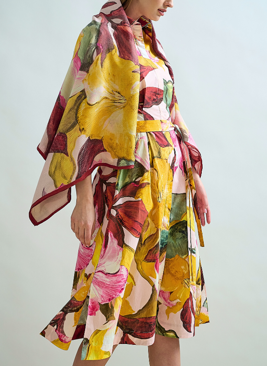 Bergamo Cashmere Printed Scarf - Rani Arabella