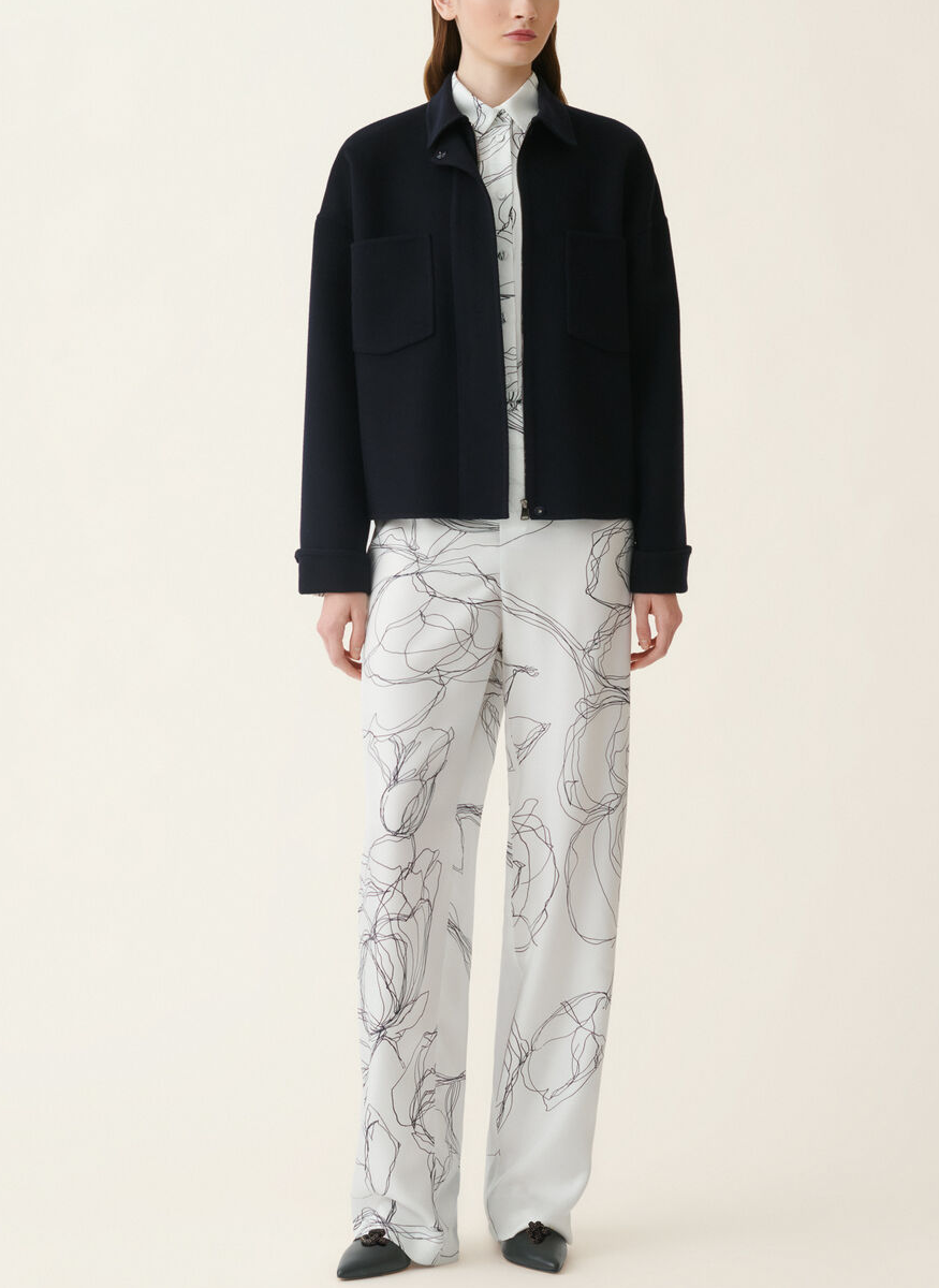 Printed Twill Shirt - Fabiana Filippi