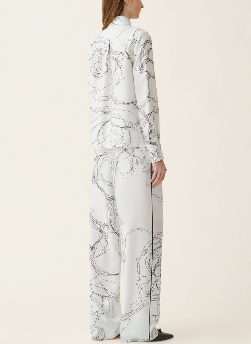 Printed Twill Shirt - Fabiana Filippi