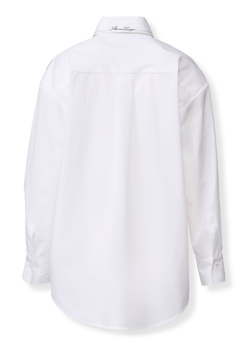 Poplin Boyfriend Shirt - Fabiana Filippi