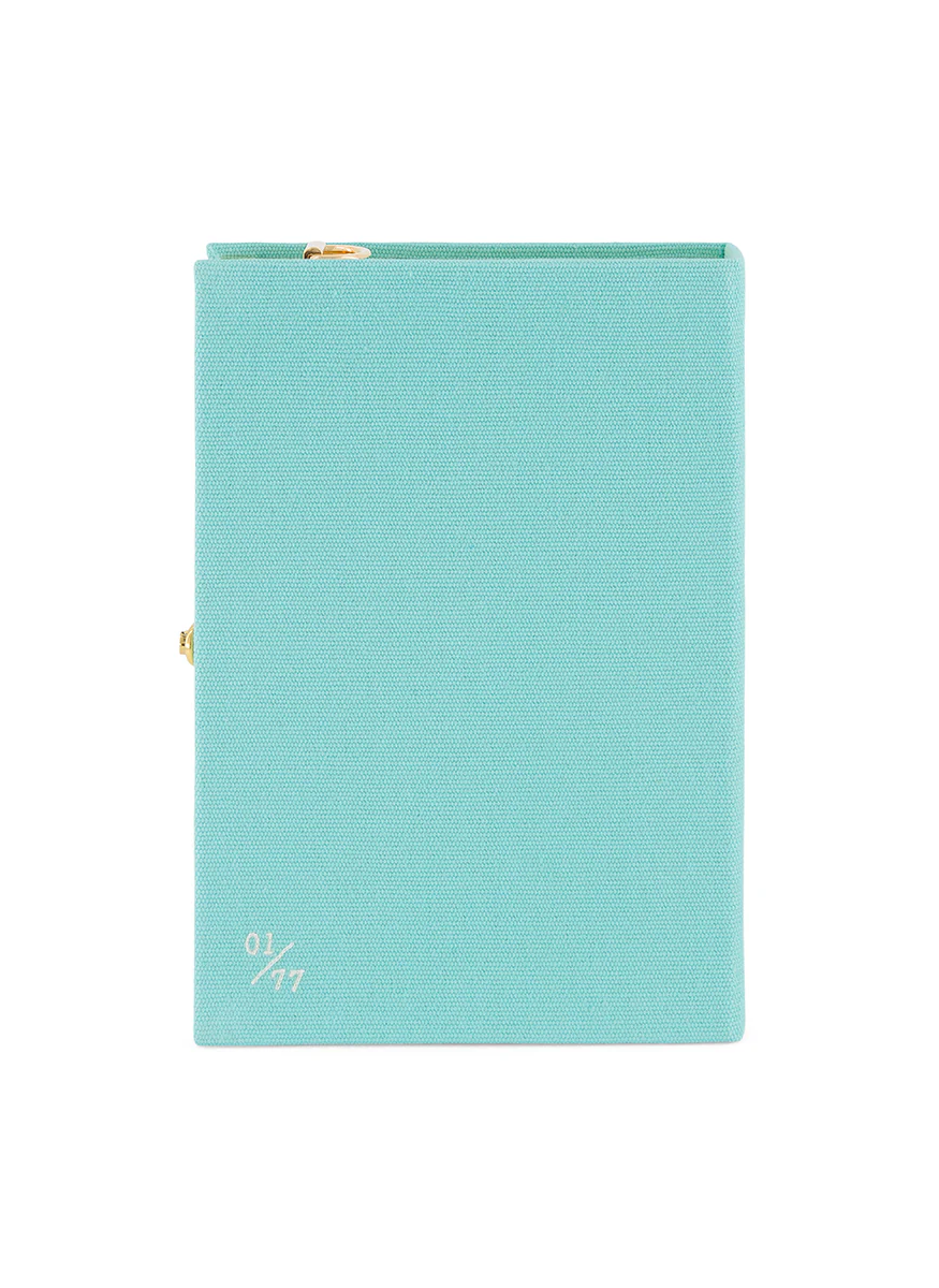 'Breakfast at Tiffany's' Book Clutch with Strap - Olympia Le-Tan