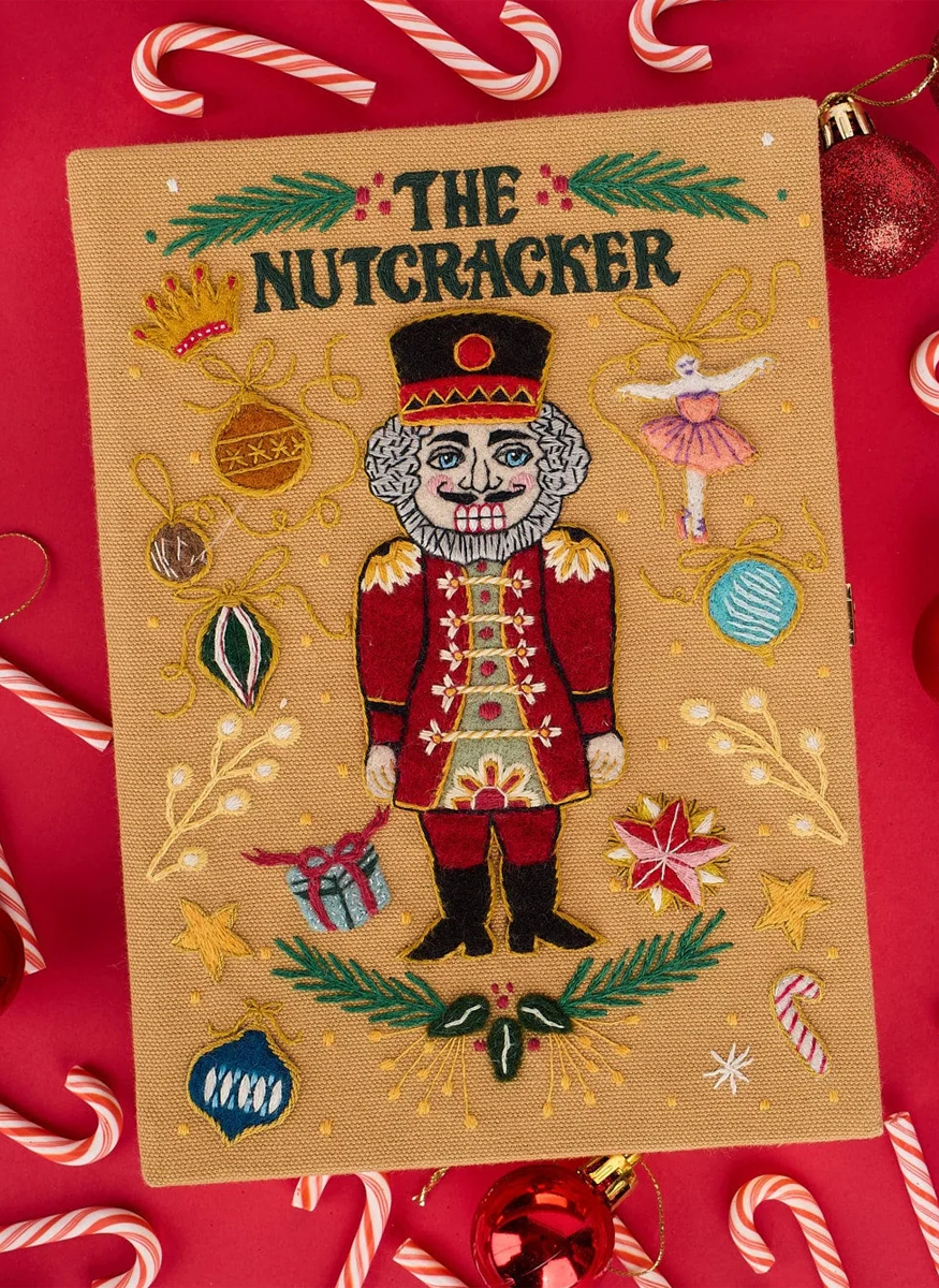 'The Nutcracker', Book Clutch with Strap - Olympia Le-Tan