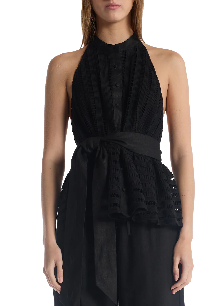 Nash Top in Black - Christy Lynn