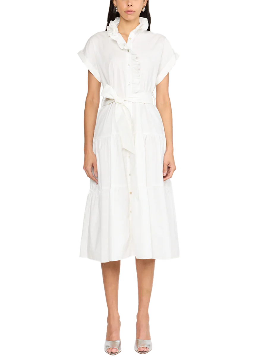 Jonah Dress in White