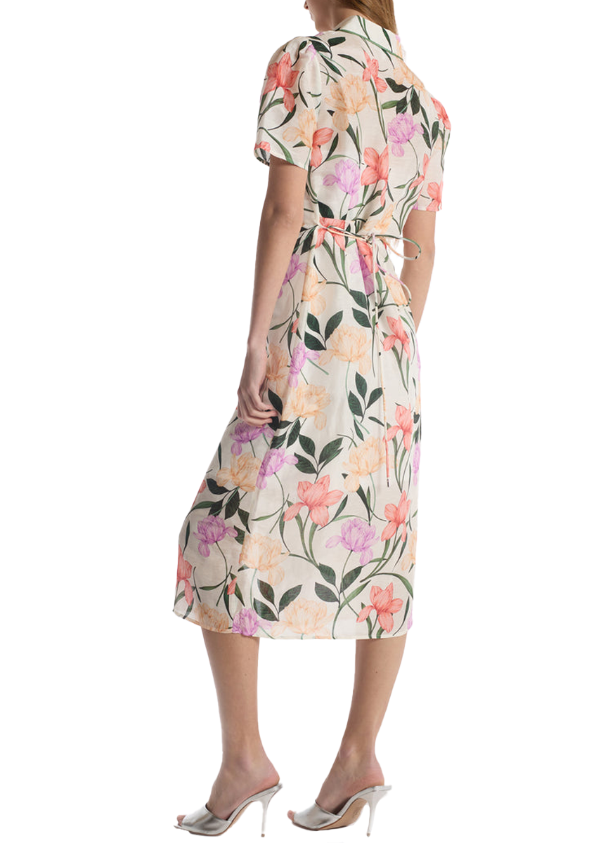 Cecile Dress in Jardin Ivory - Christy Lynn