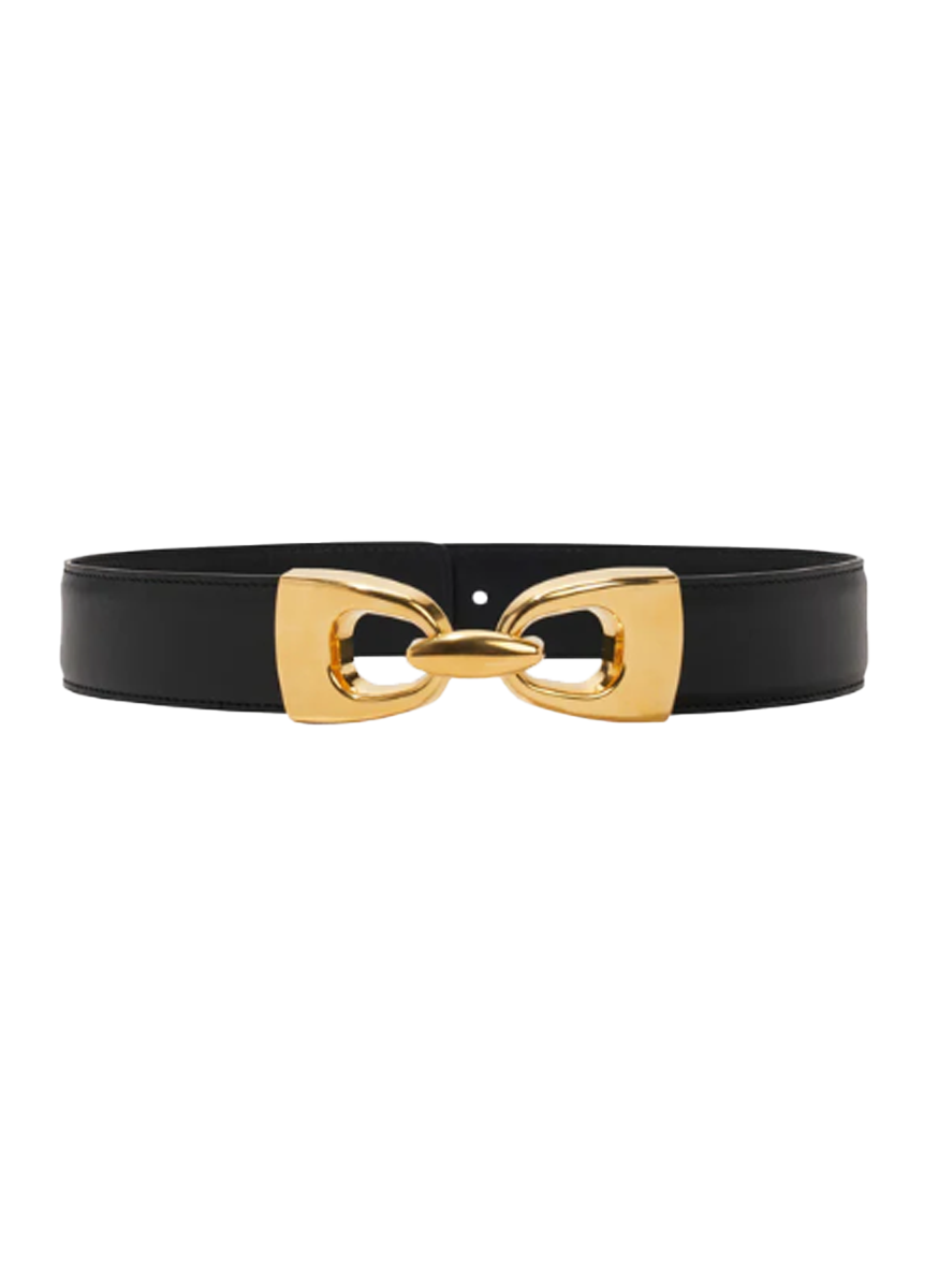 Horsebit Belt in Black - Altuzarra