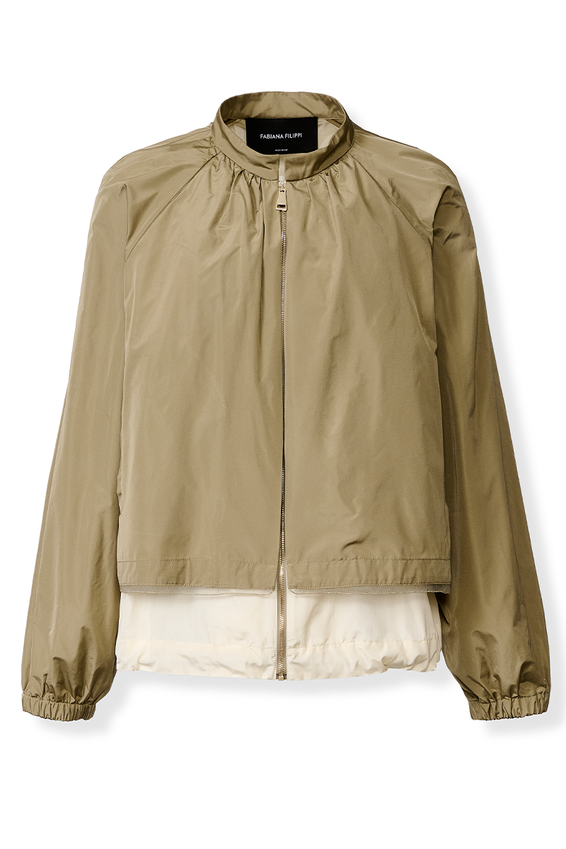 Taffeta Double Effect Bomber