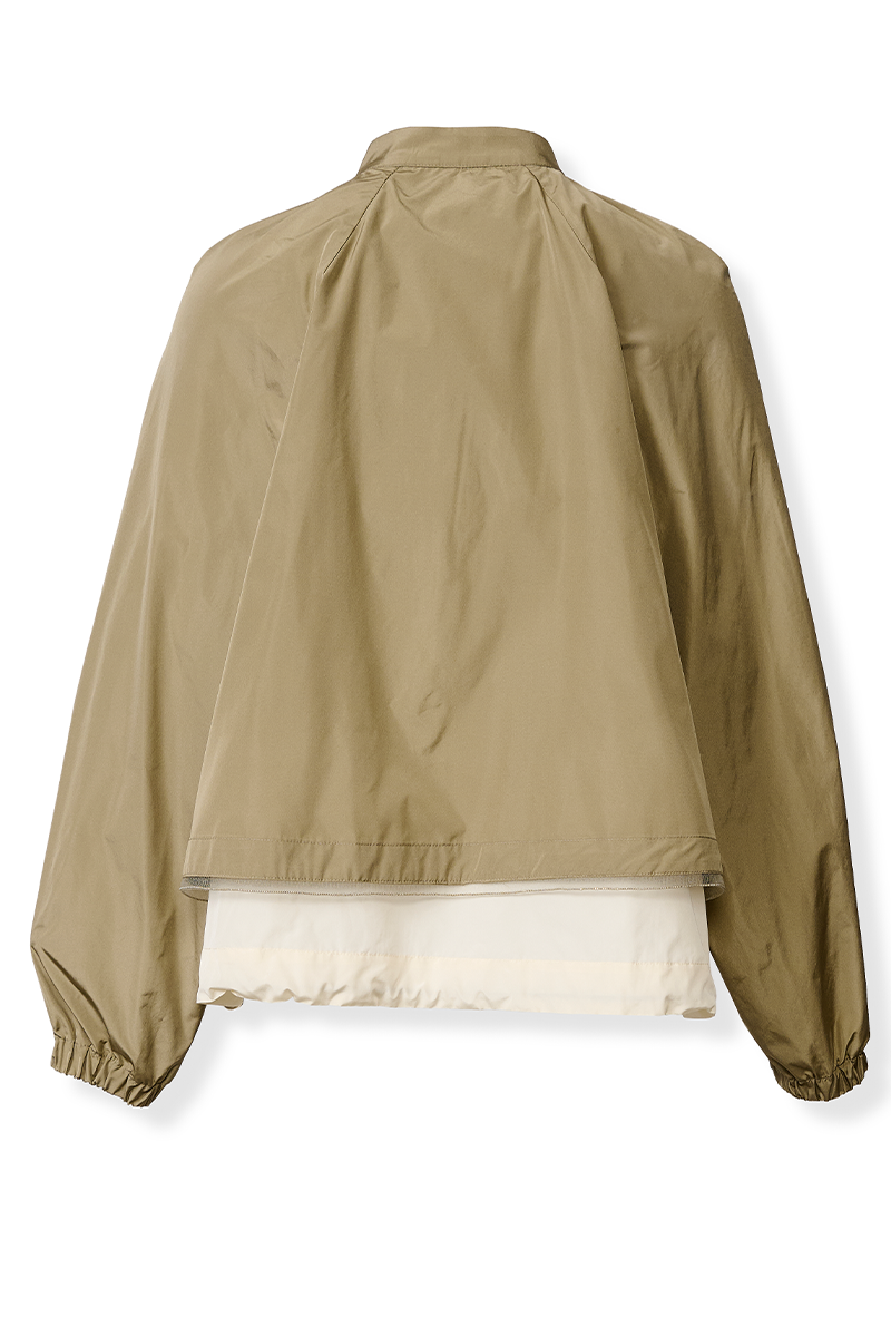 Taffeta Double Effect Bomber
