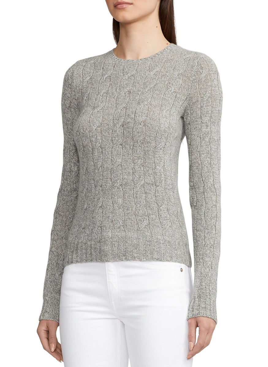 Classic Cable Long Sleeve Sweater - Ralph Lauren Collection