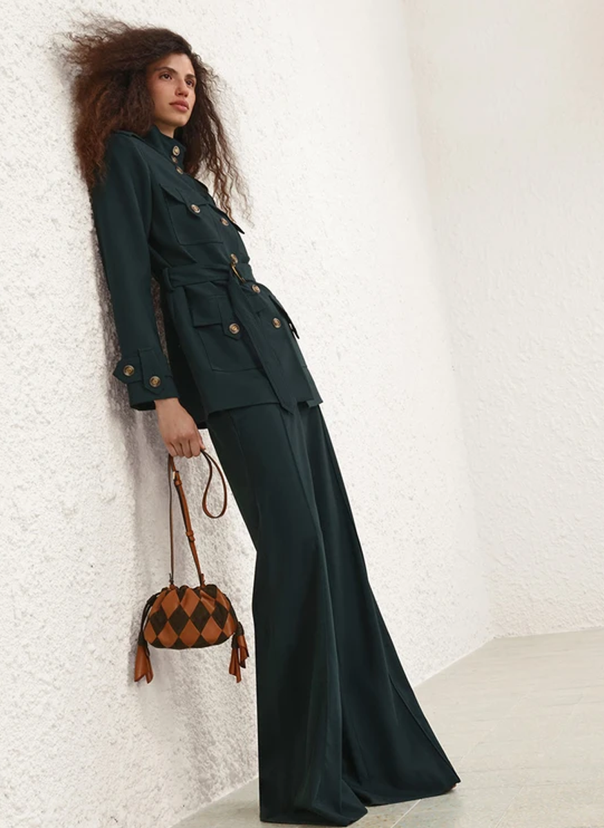 Cloud 91 Small Clutch in Caramel - Zimmermann