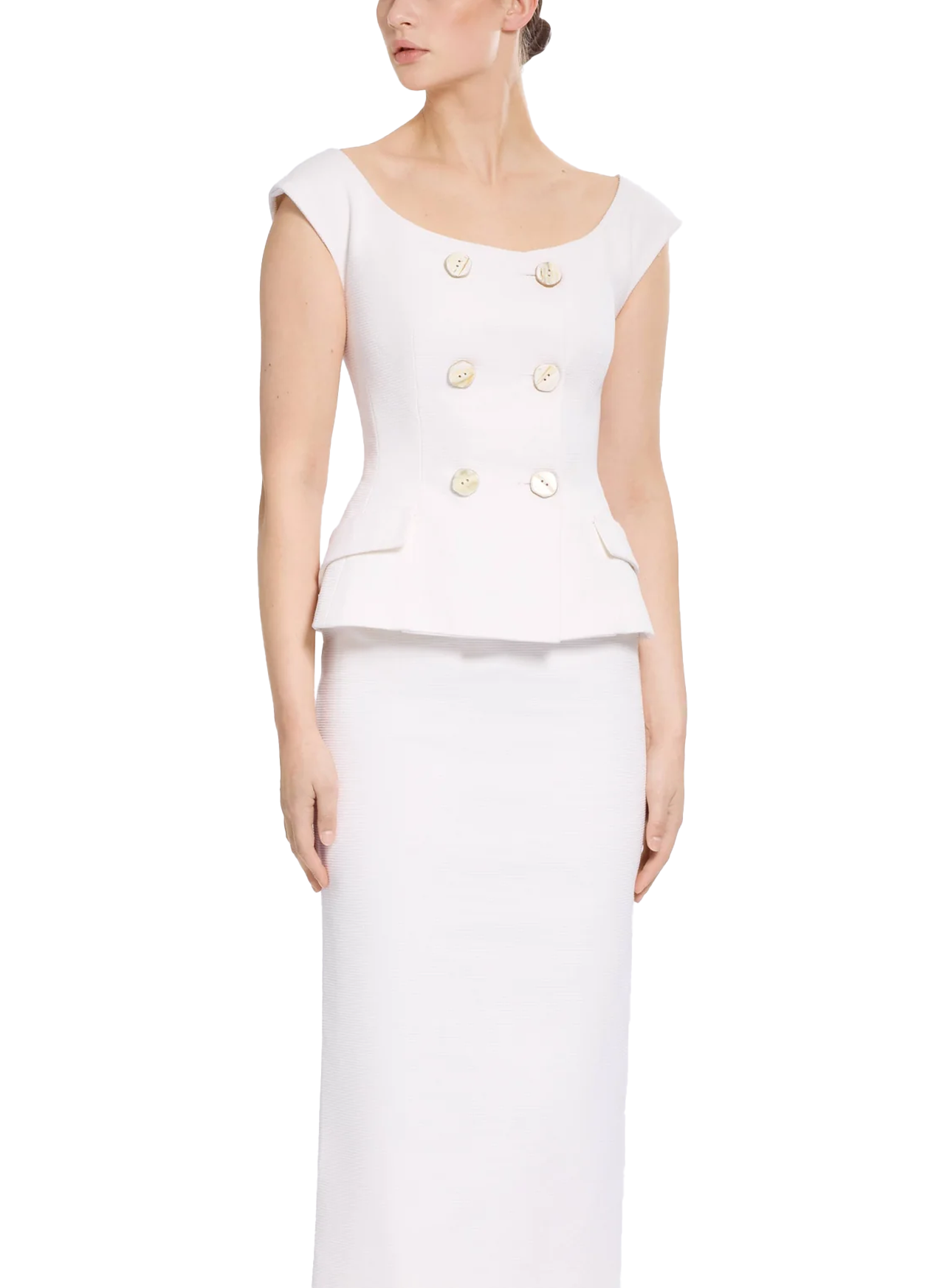 Cotton Piquet Suit