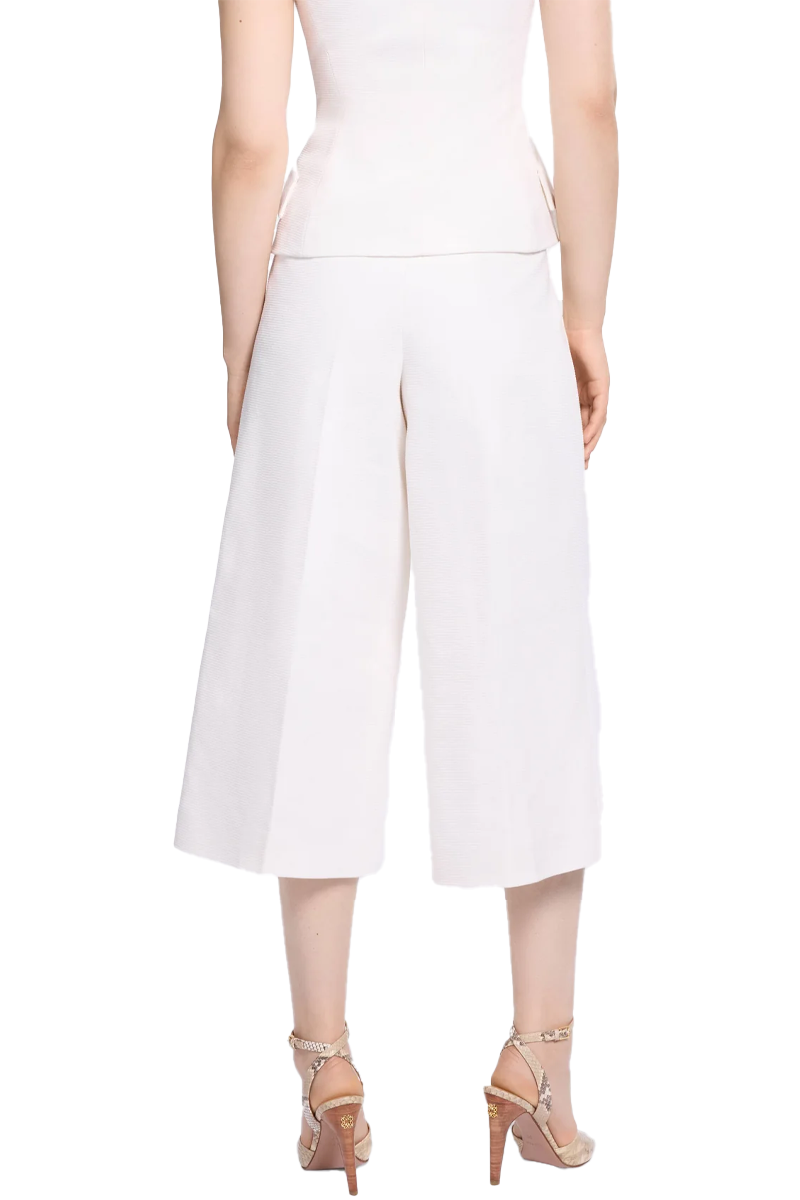 Cotton Piquet Suit - Elie Saab
