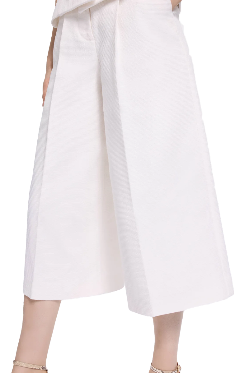 Cotton Piquet Suit - Elie Saab