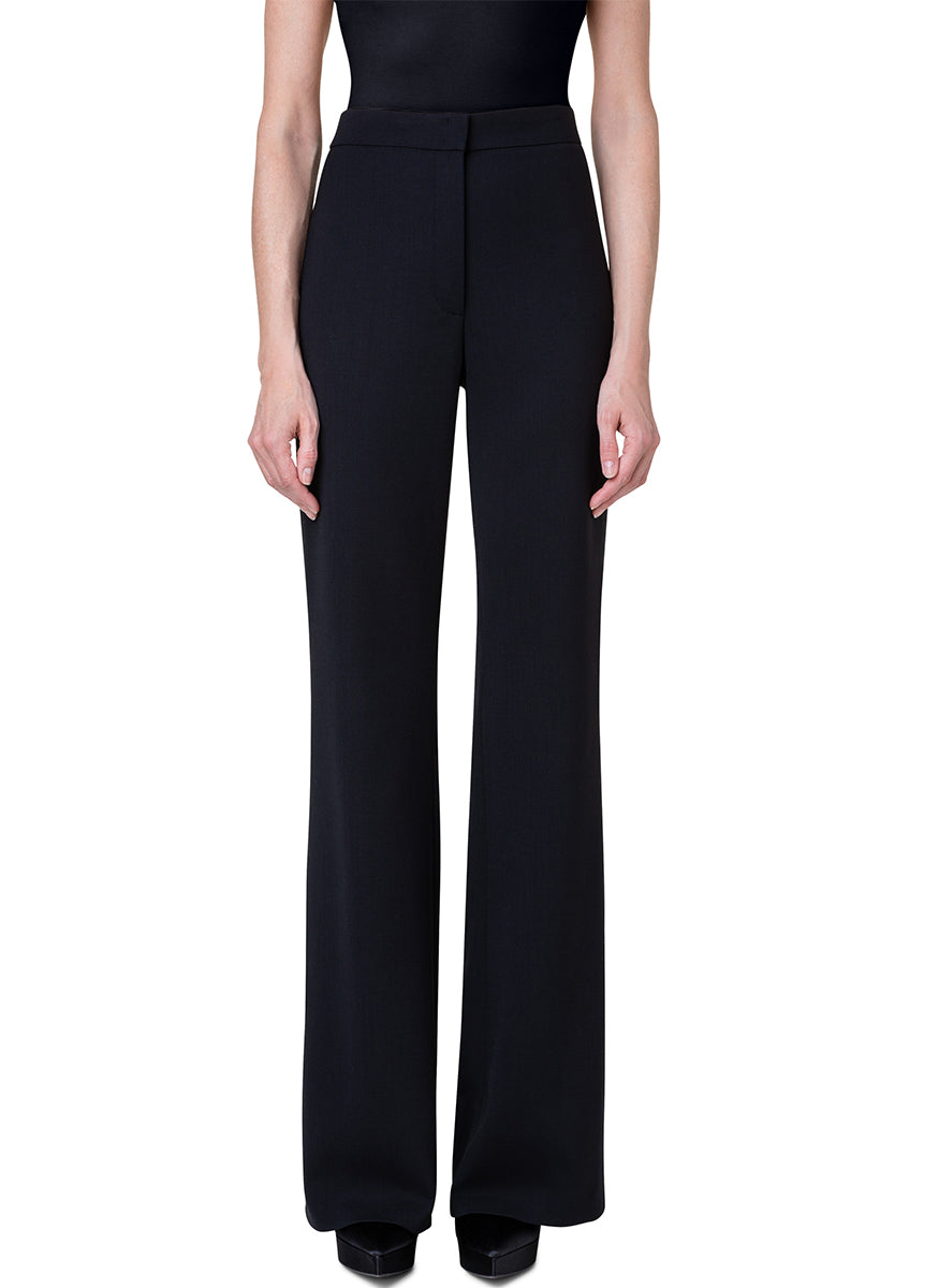 Courtney Wool Crepe Stretch Pant