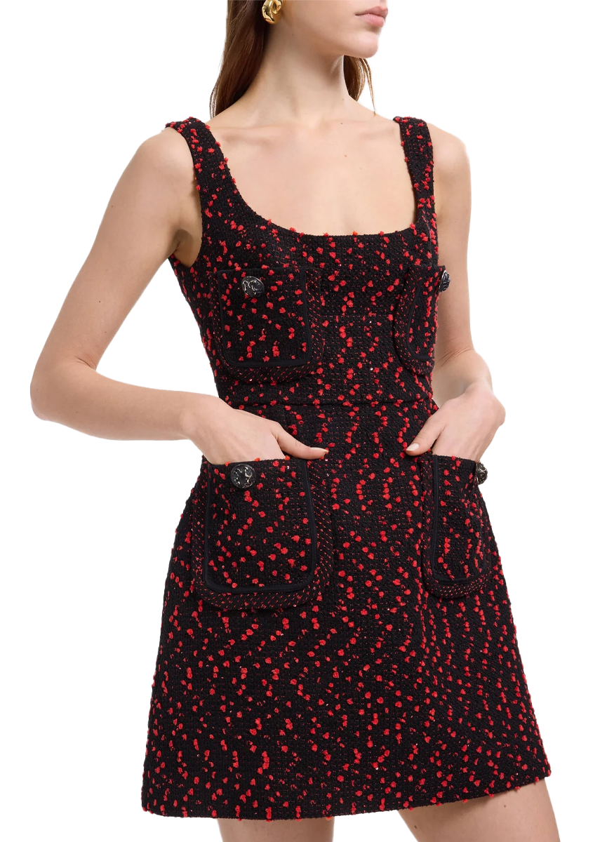 Tweed Mini Dress - Elie Saab