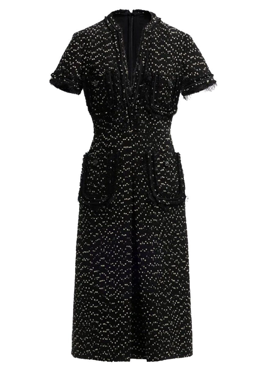 Tweed Midi Dress - Elie Saab