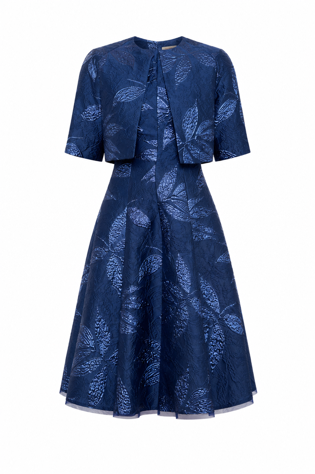 Cocktail Dress in Peony Jacquard
