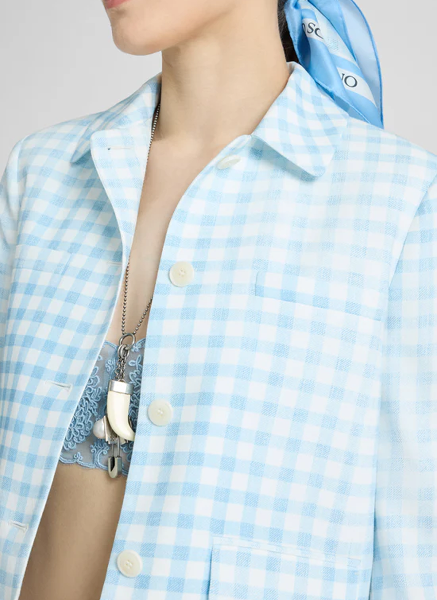 Gingham Jacket - Ermanno Scervino