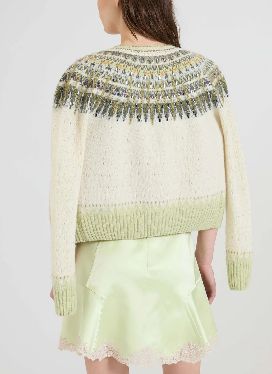 Argyle Cardigan - Ermanno Scervino