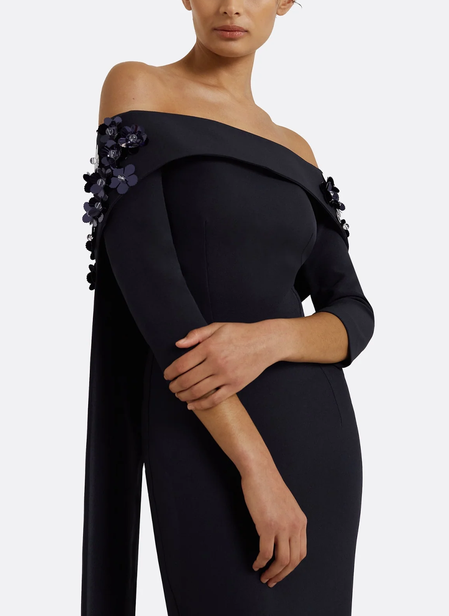 Bellara Midnight Navy Harness & Soshin Dress - Safiyaa