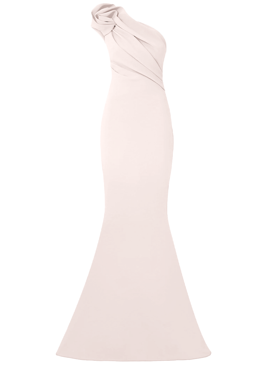 Tanna One Shoulder Drape Gown